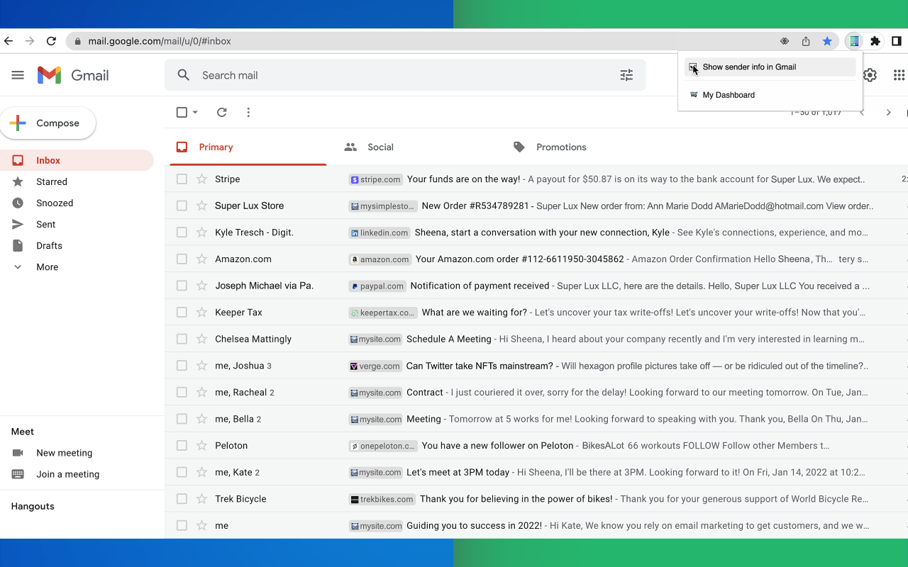 Email Sender Icons by cloudHQ - 截图 2