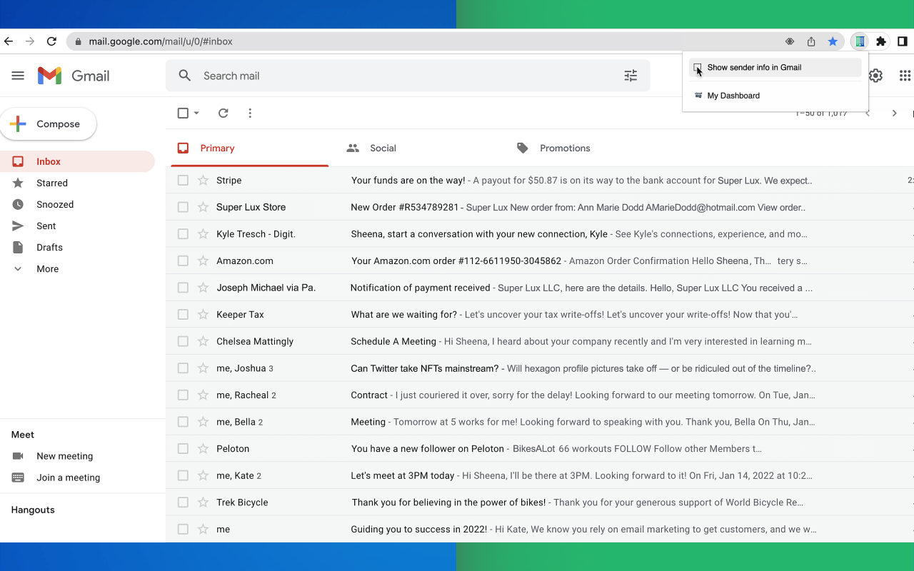 Email Sender Icons by cloudHQ - 截图 4