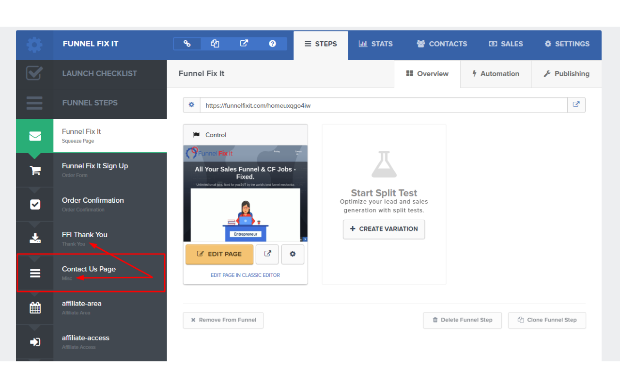 FUNNELBOT CF Page Copier - 截图 2