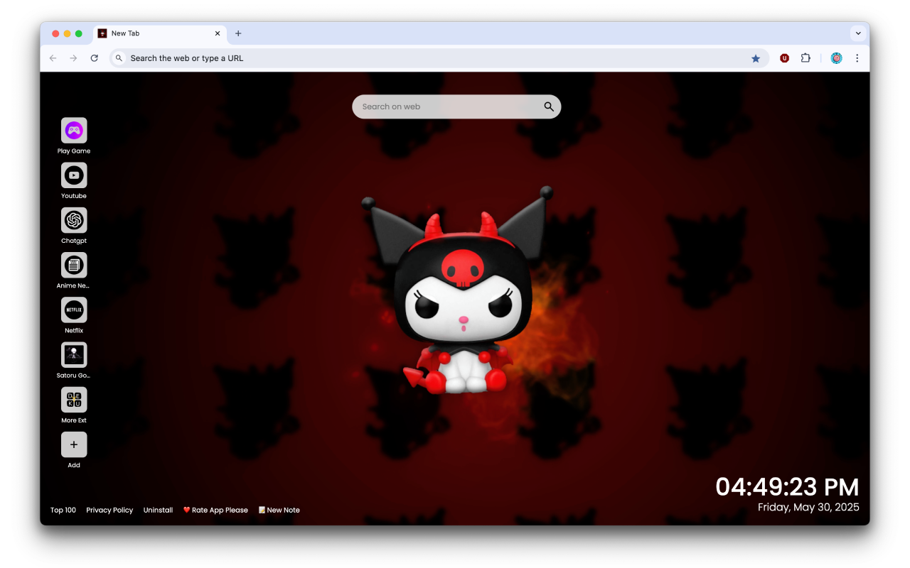 Devil Kuromi Live Wallpaper - 截图 1