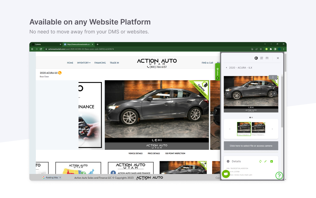 Carketa Vehicle Information - 截图 1