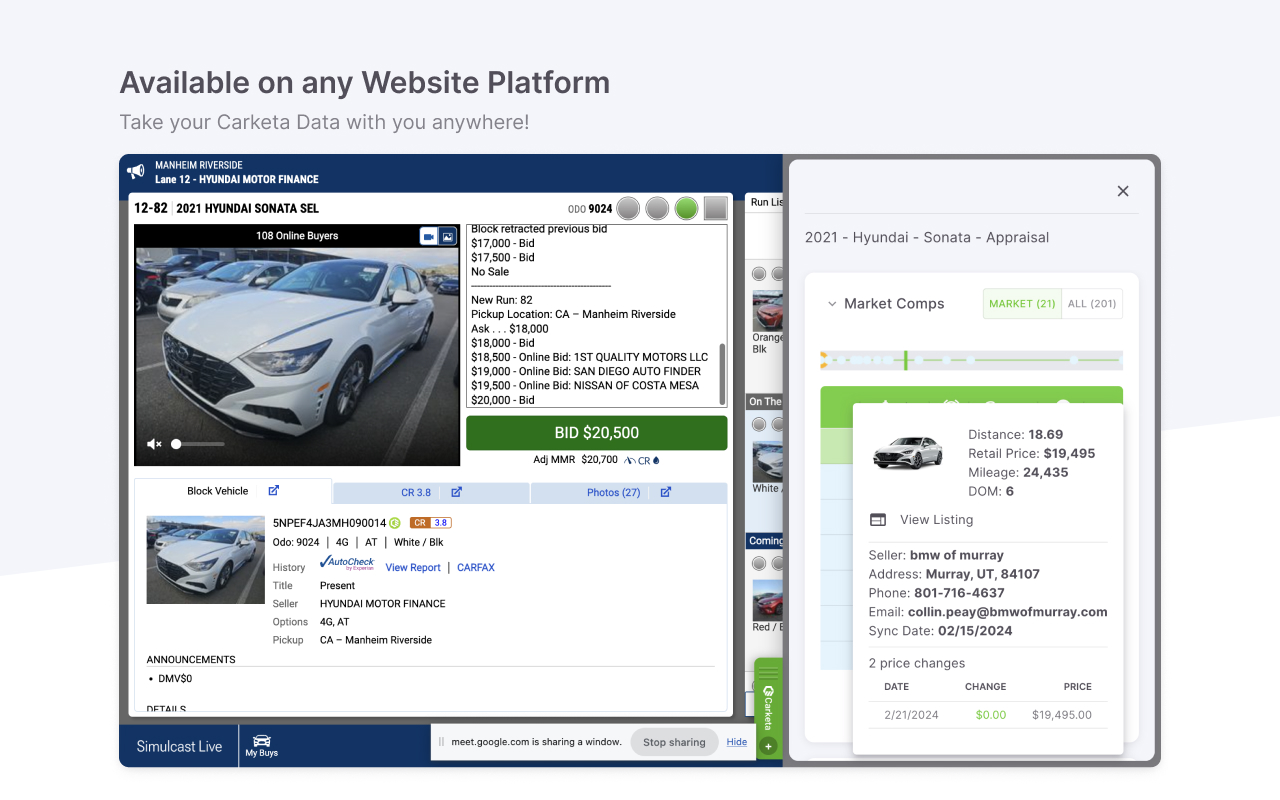 Carketa Vehicle Information - 截图 5