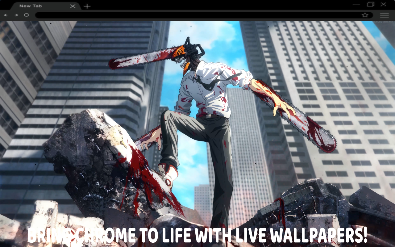 Chainsaw Man Live Wallpaper New - 截图 3