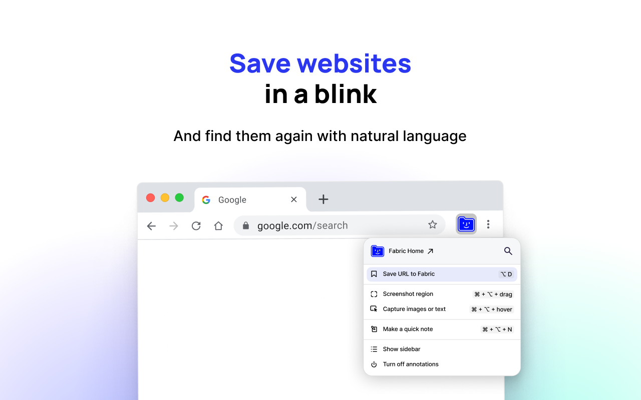 Fabric web clipper - save anything from the web - 截图 4