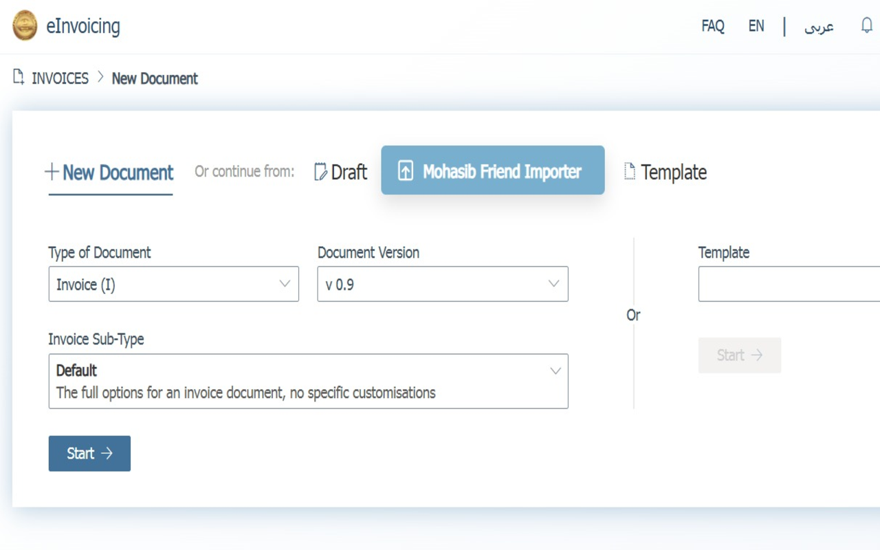 ETA E-Invoicing Tool - Mohasib Friend - 截图 6
