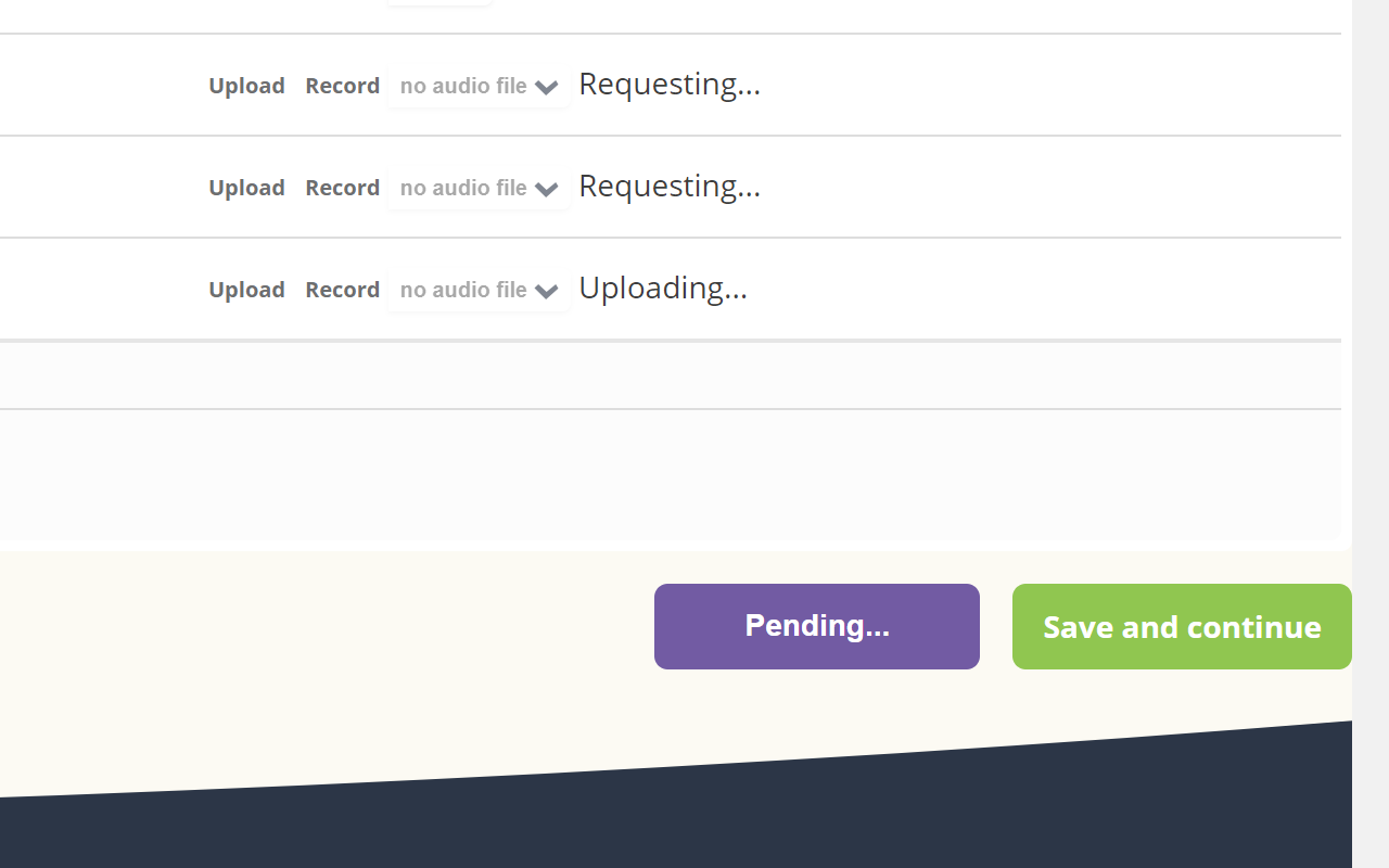 Memrise Audio Uploader - 截图 2