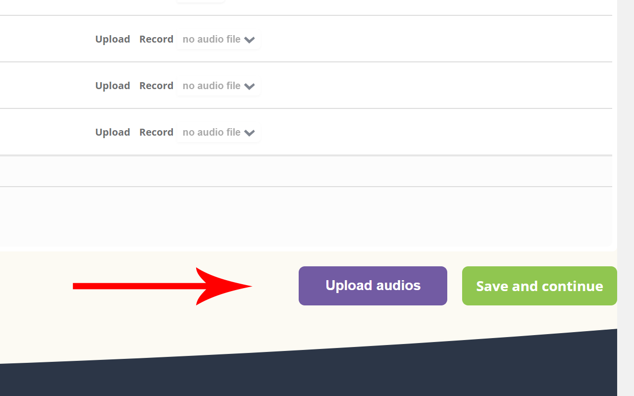 Memrise Audio Uploader - 截图 3