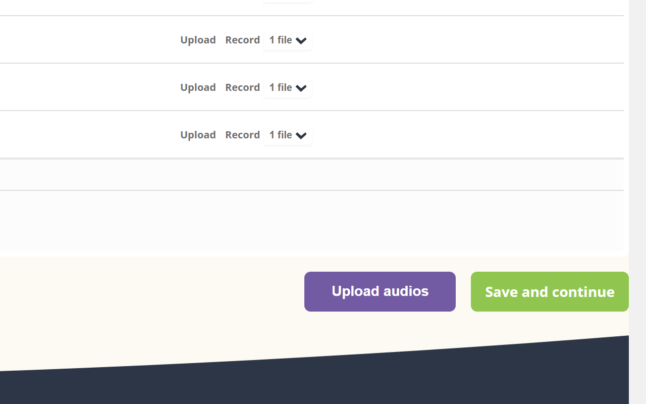 Memrise Audio Uploader - 截图 4