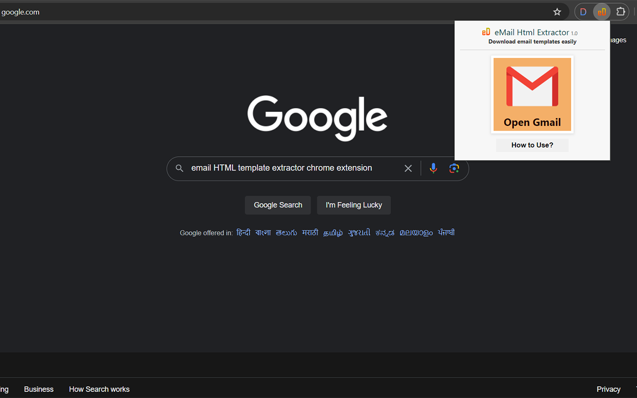 eMail HTML Extractor - 截图 2