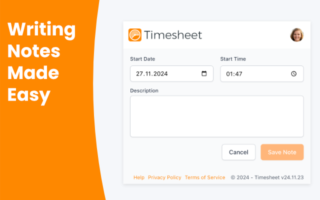 Timesheet - Mobile Time Tracker - 截图 2