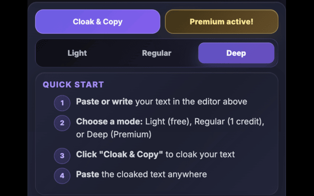 TextCloaker - 截图 3