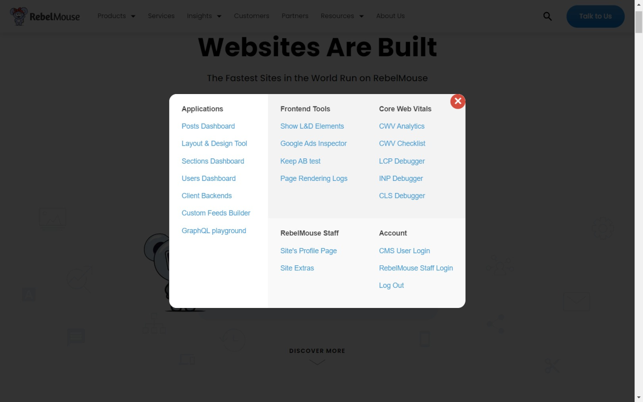 RebelMouse Dev Tools - 截图 4