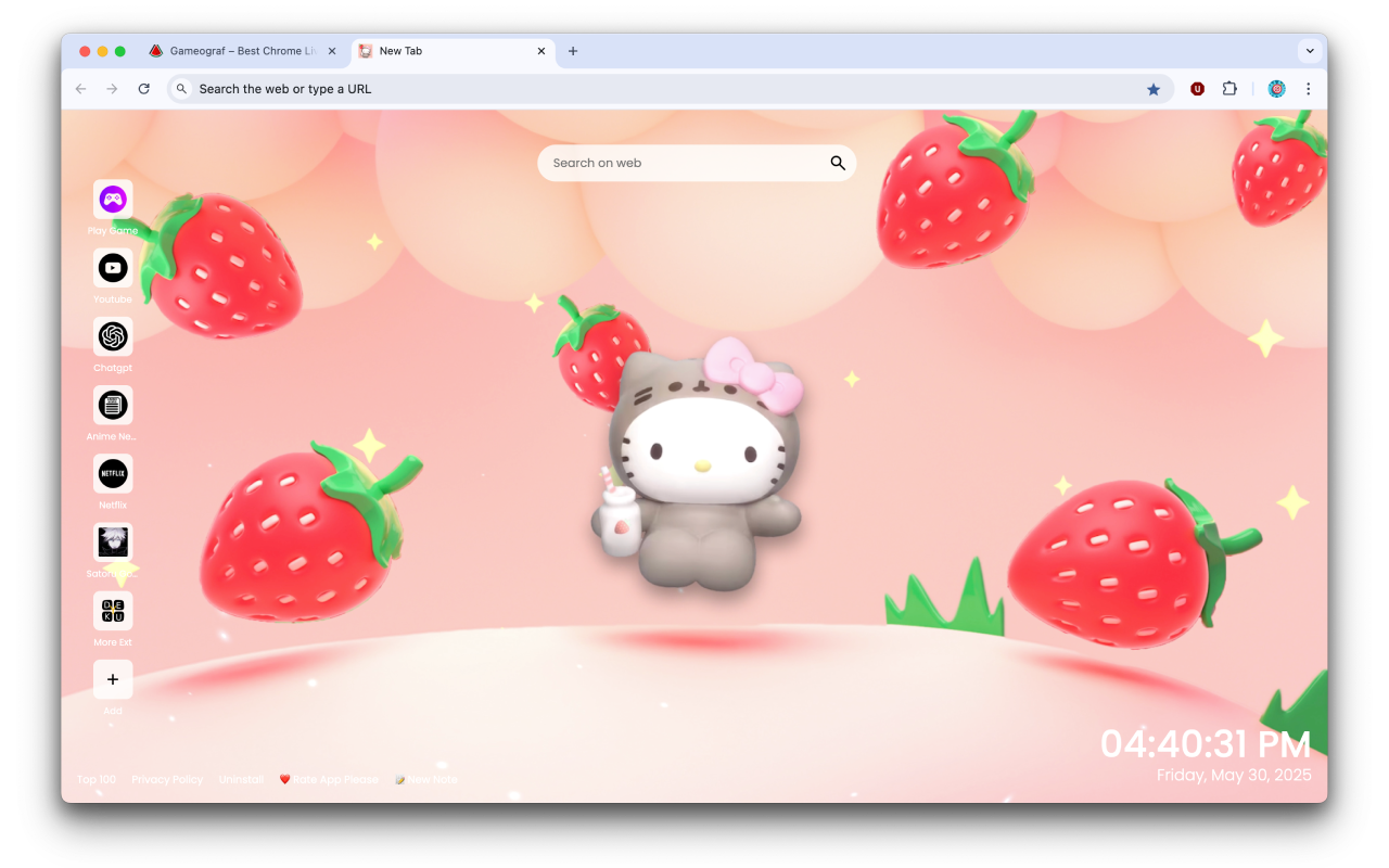 Hello Kitty Live Wallpaper - 截图 3