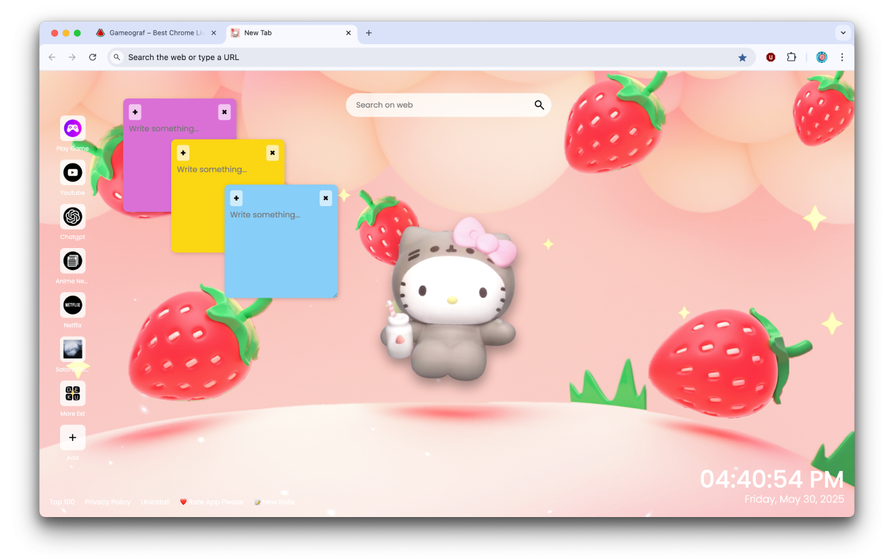 Hello Kitty Live Wallpaper - 截图 4