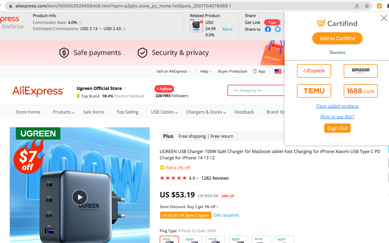 Cartifind Importer with AI - 截图 4