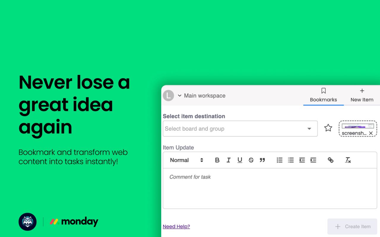 Quick Access to monday.com - 截图 2