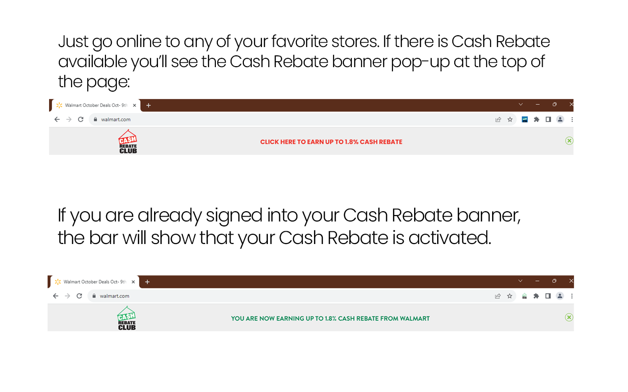 Cash Rebate Club - 截图 1