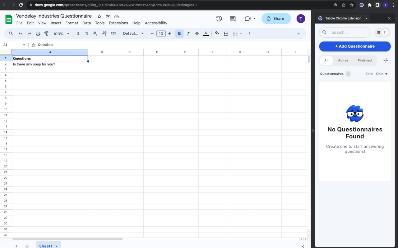 Tribble Chrome Extension - 截图 2