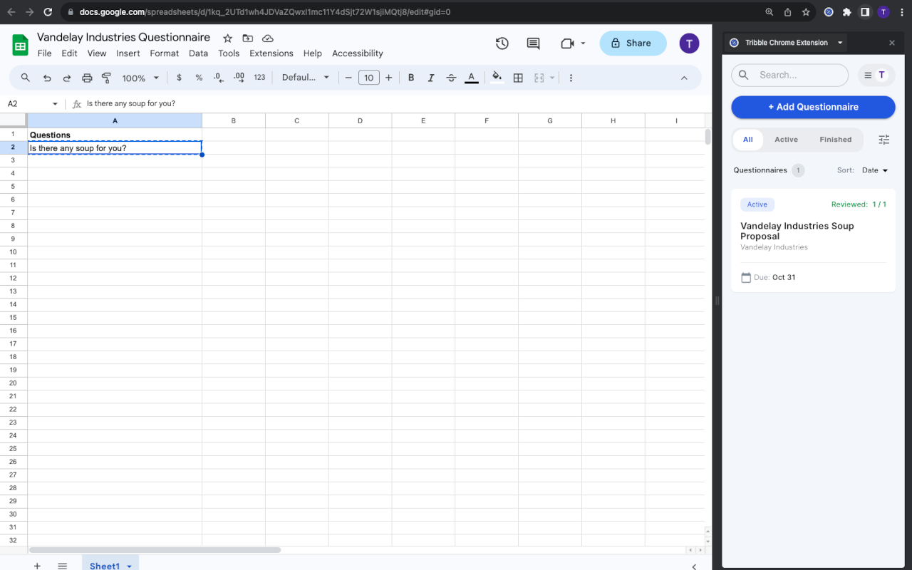 Tribble Chrome Extension - 截图 5