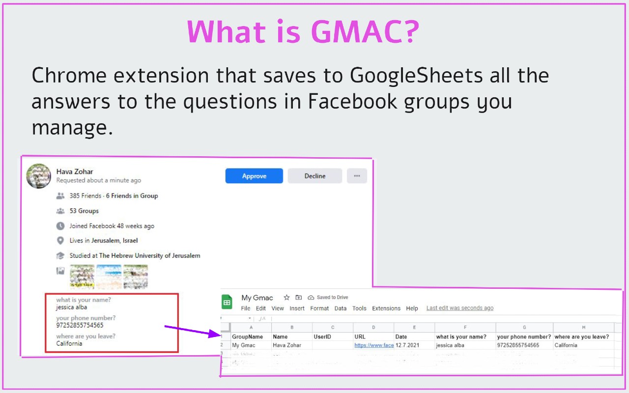 GMAC — Group Answers Collector For FB™ - 截图 1