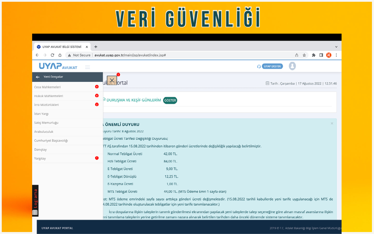 IMEREK UYAP AVUKAT YARDIMCISI - 截图 2