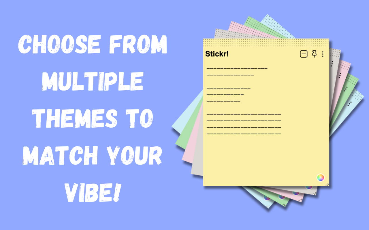 Stickr - Sticky notes for Web - 截图 2