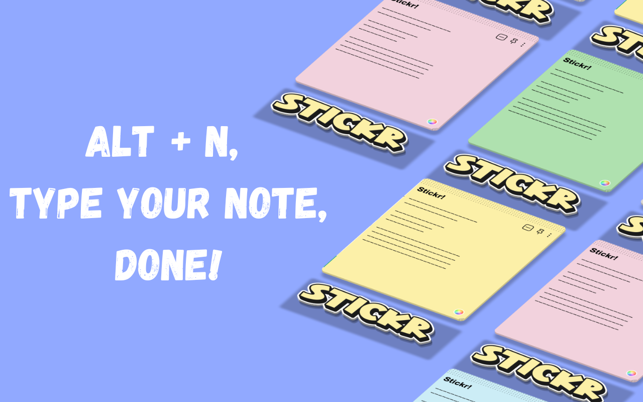 Stickr - Sticky notes for Web - 截图 4
