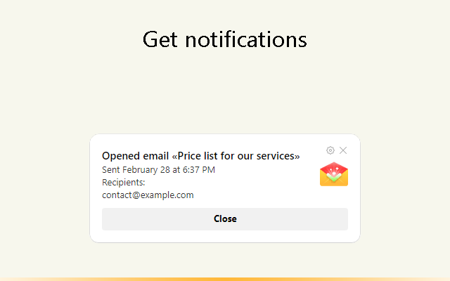 Email-трекинг для Яндекс.Почты - ТрексПекс - 截图 3