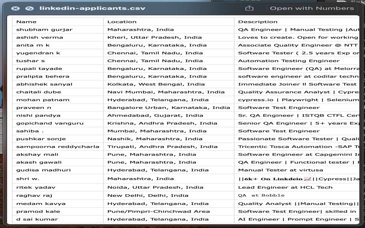 Resume Exporter for Recruiters - 截图 1