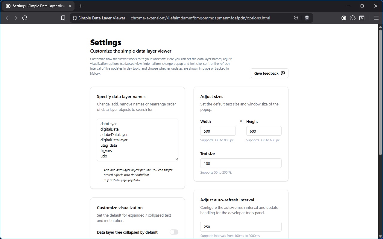 Simple Data Layer Viewer - 截图 1