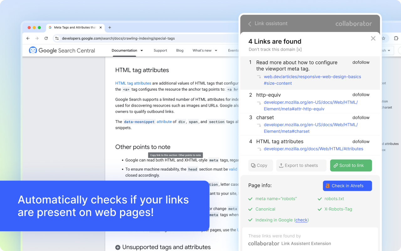 Collaborator Link Assistant - 截图 4