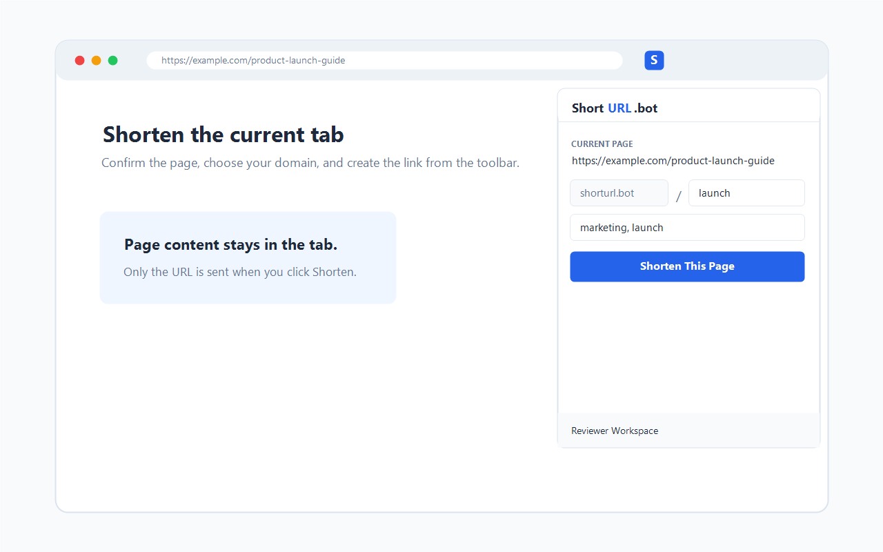 ShortURL.bot - Link Shortener & QR Codes - 截图 5