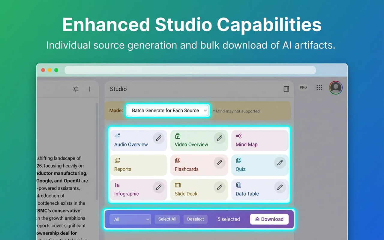NoteKitLM for NotebookLM:图书、网页与 ChatGPT Research 更高效工作流 - 截图 3