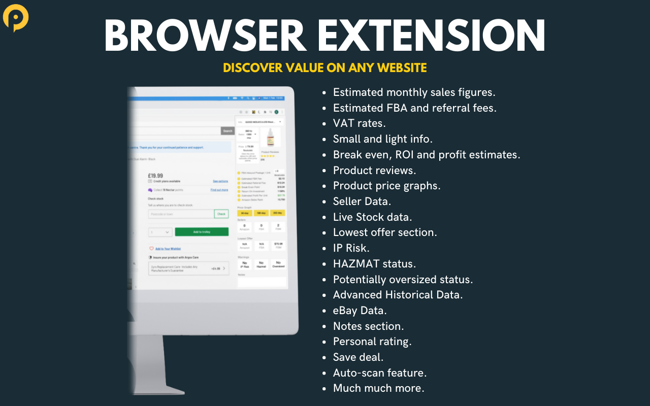 Profitl - Amazon FBA Deal Analysis Tool - 截图 2