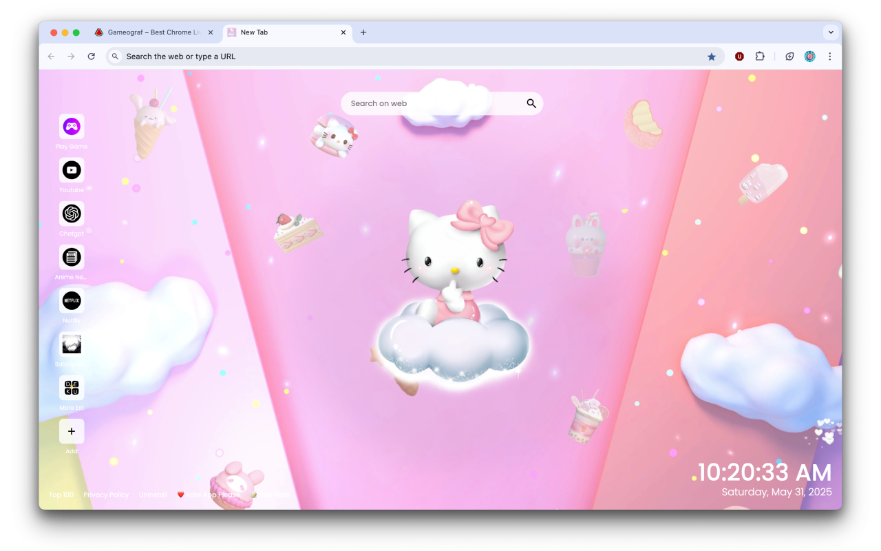 Hello Kitty Live Wallpaper - 截图 2