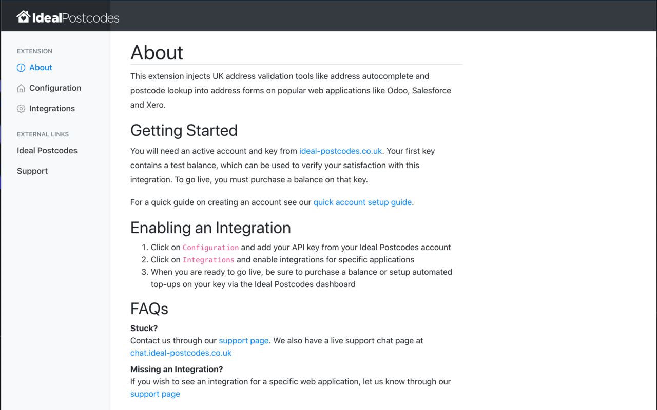 Ideal Postcodes Rapid Address Entry Extension - 截图 2