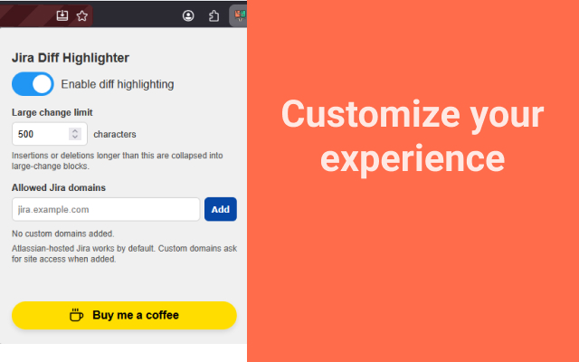 Jira Diff Highlighter - 截图 4