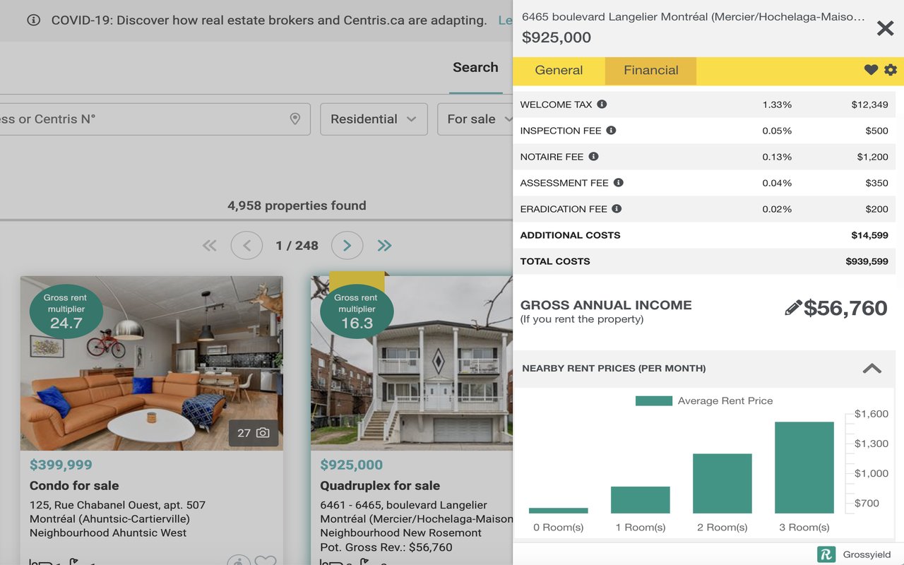 Grossyield | Investment property deal finder - 截图 2