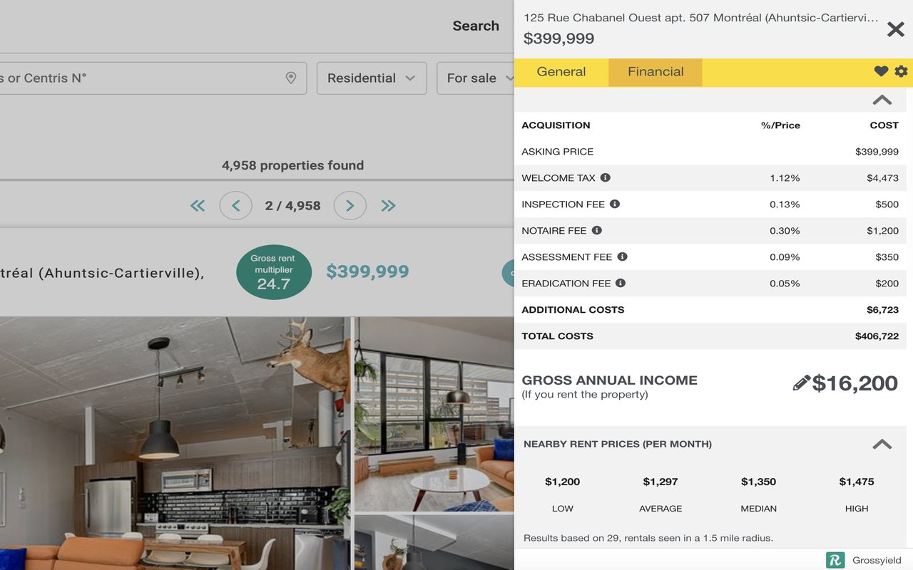 Grossyield | Investment property deal finder - 截图 4