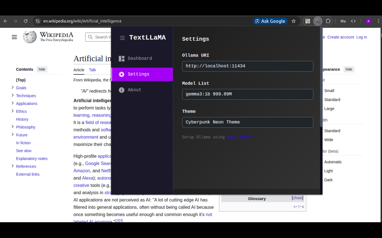 TextLLaMA - Your Personal Offline Grammar Fixer & Email Writer - 截图 1