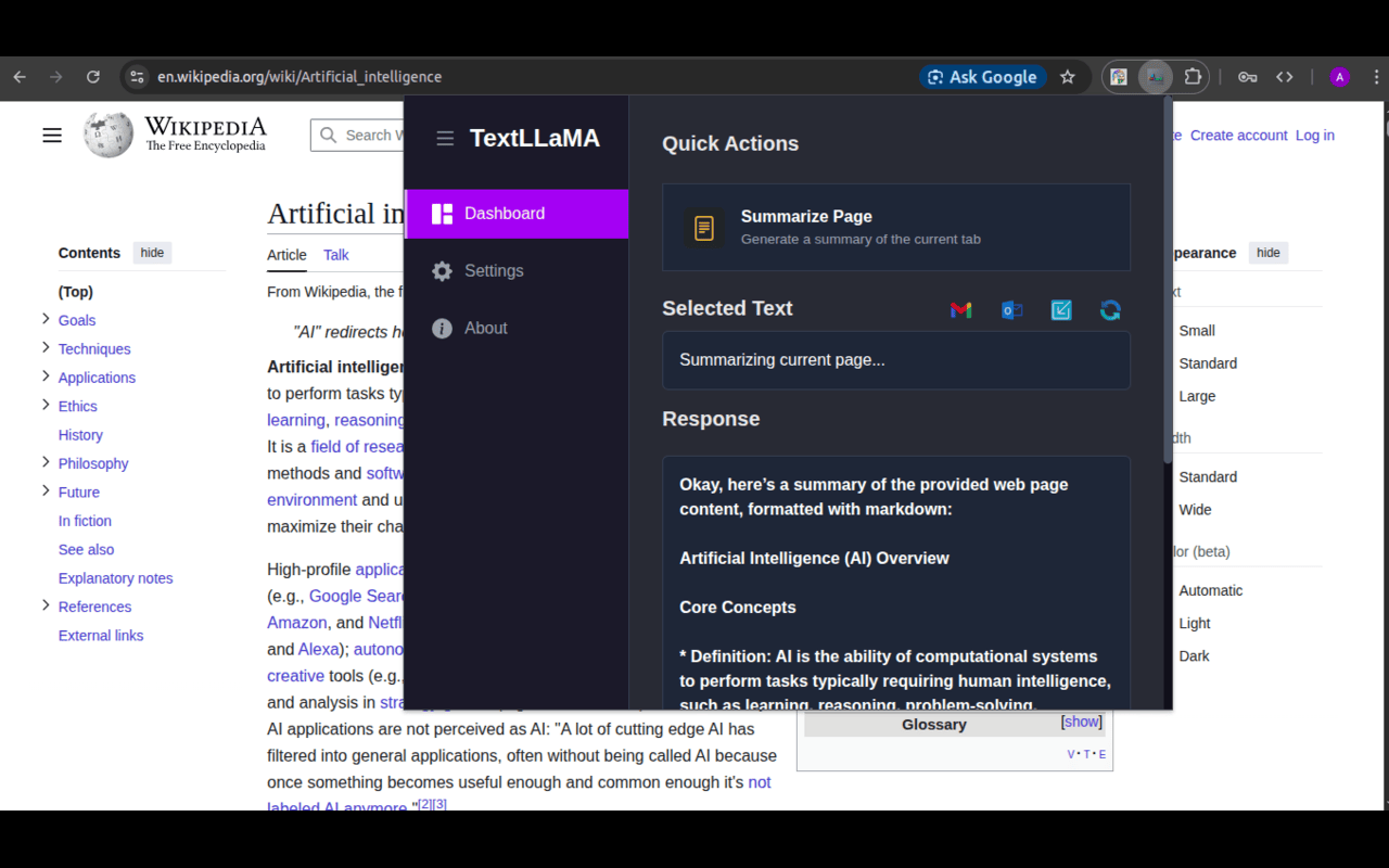 TextLLaMA - Your Personal Offline Grammar Fixer & Email Writer - 截图 2