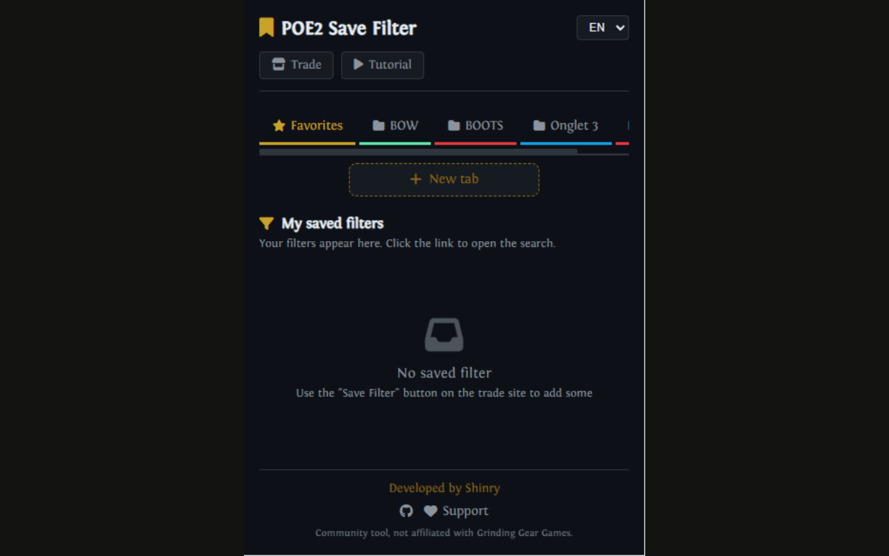 POE2 - Save Trade Filter - 截图 3