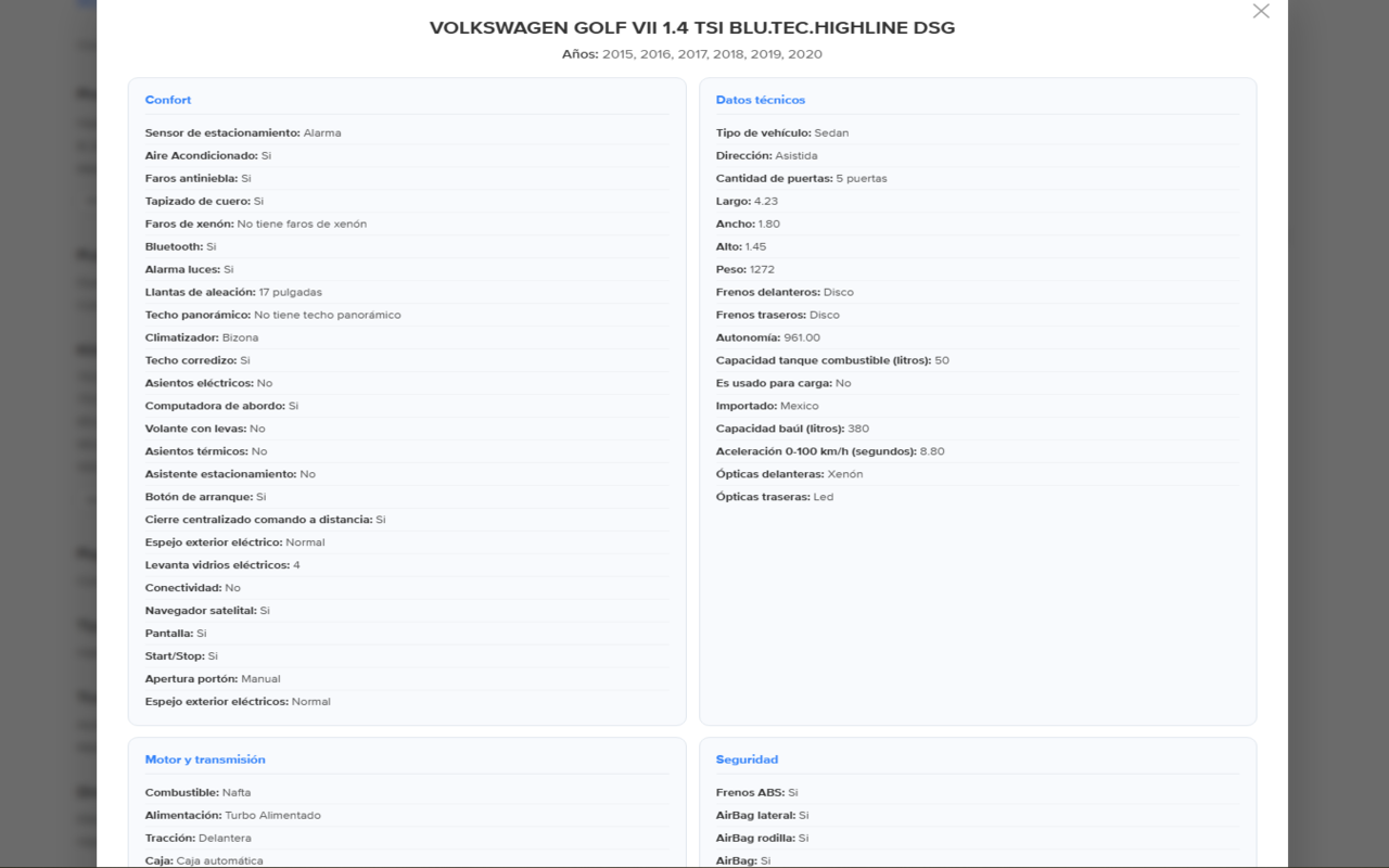 Autazo: Información completa de vehículos - 截图 1