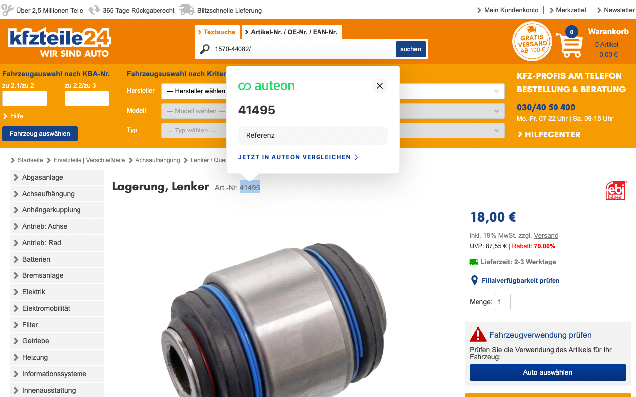 auteon Browser Plugin - 截图 3