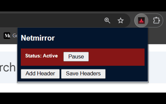 Netmirror Extension - 截图 3