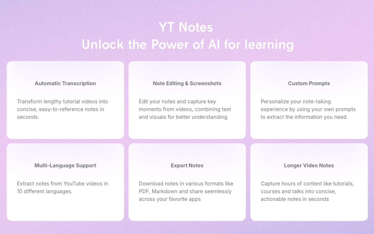 YT Notes - 截图 5