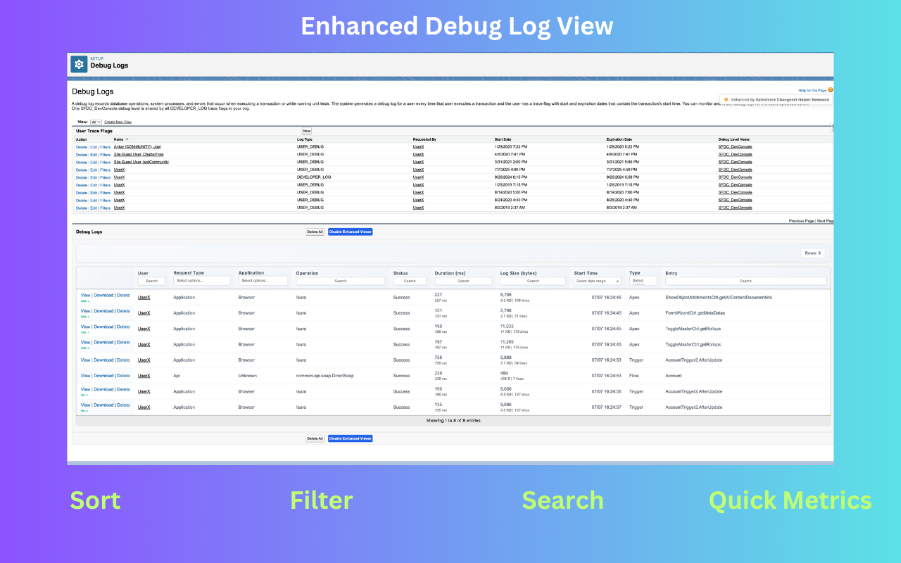 Salesforce Change Set Helper Renewed - 截图 2