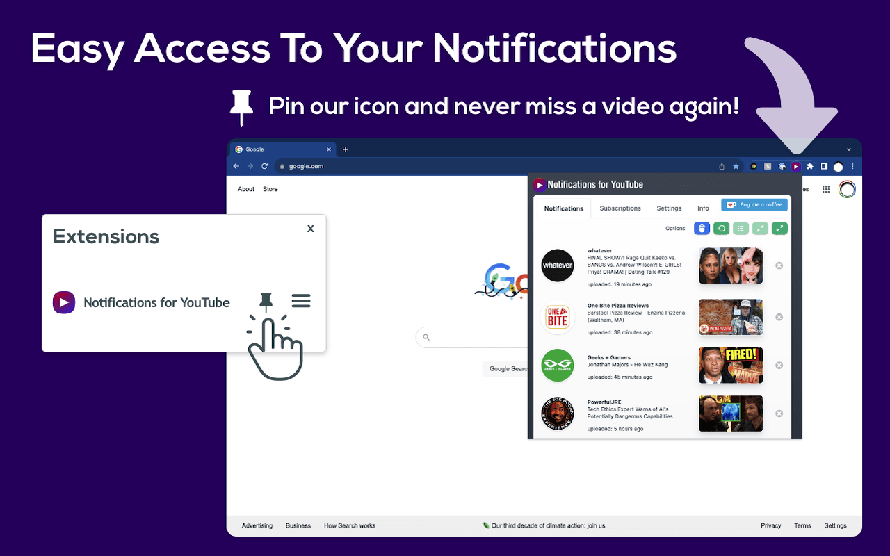 Notifications for YouTube - 截图 2