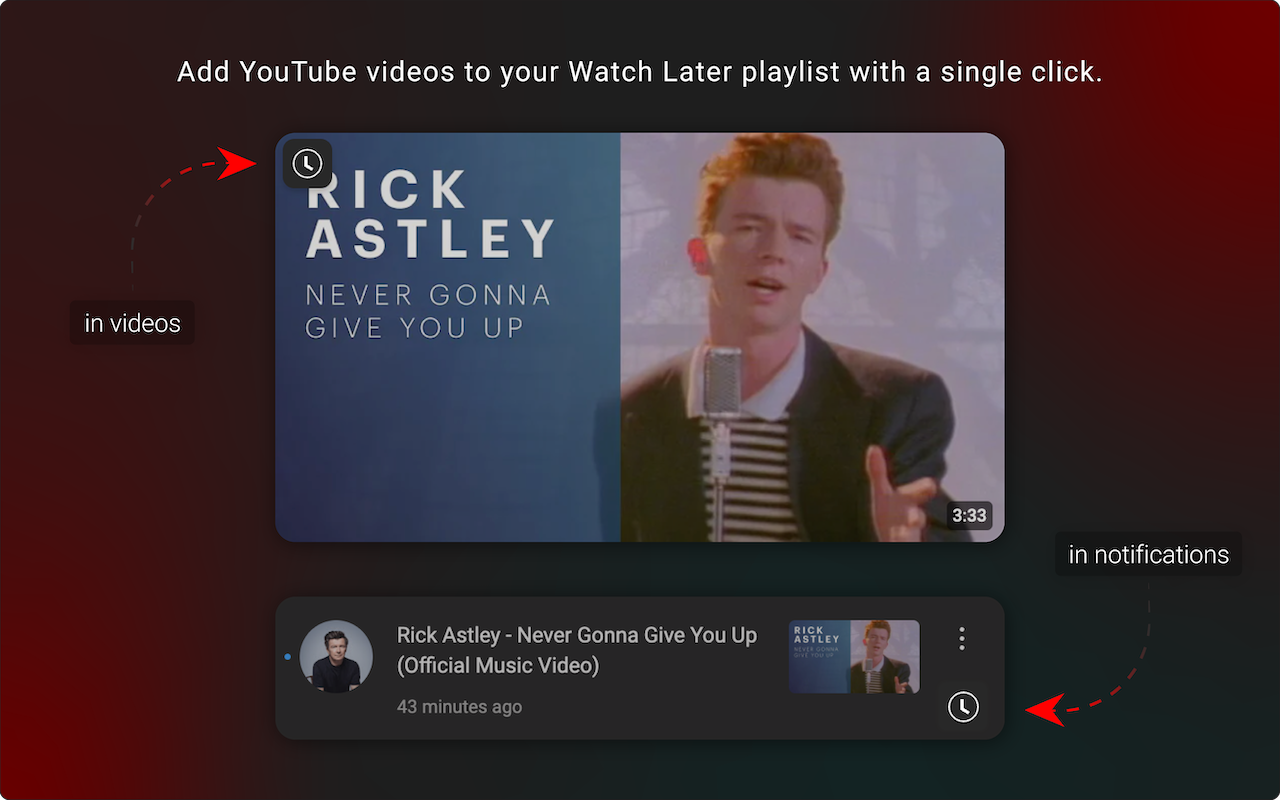 YouTube Watch Later - 截图 1