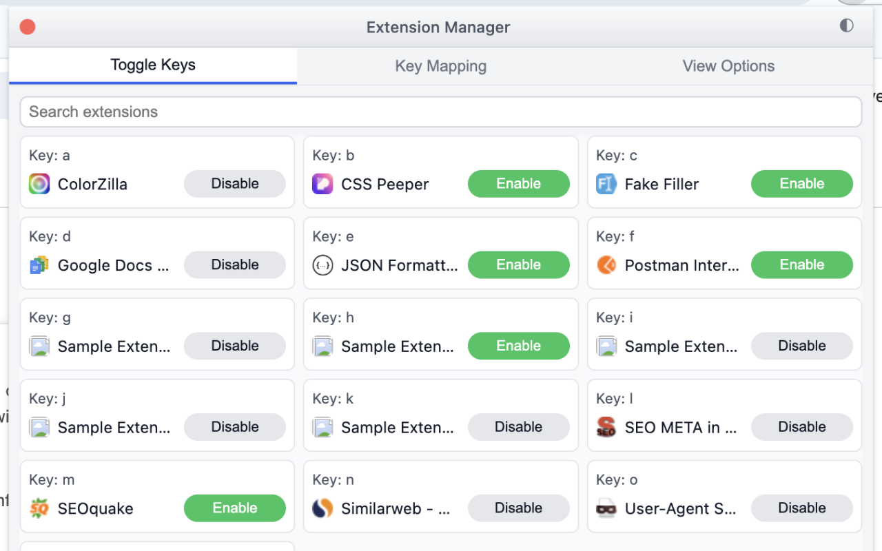 Extension Manager - 截图 2